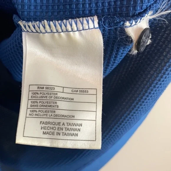 Nike Golf Men’s Blue Short Sleeve Polo Size Medium - Picture 8 of 16